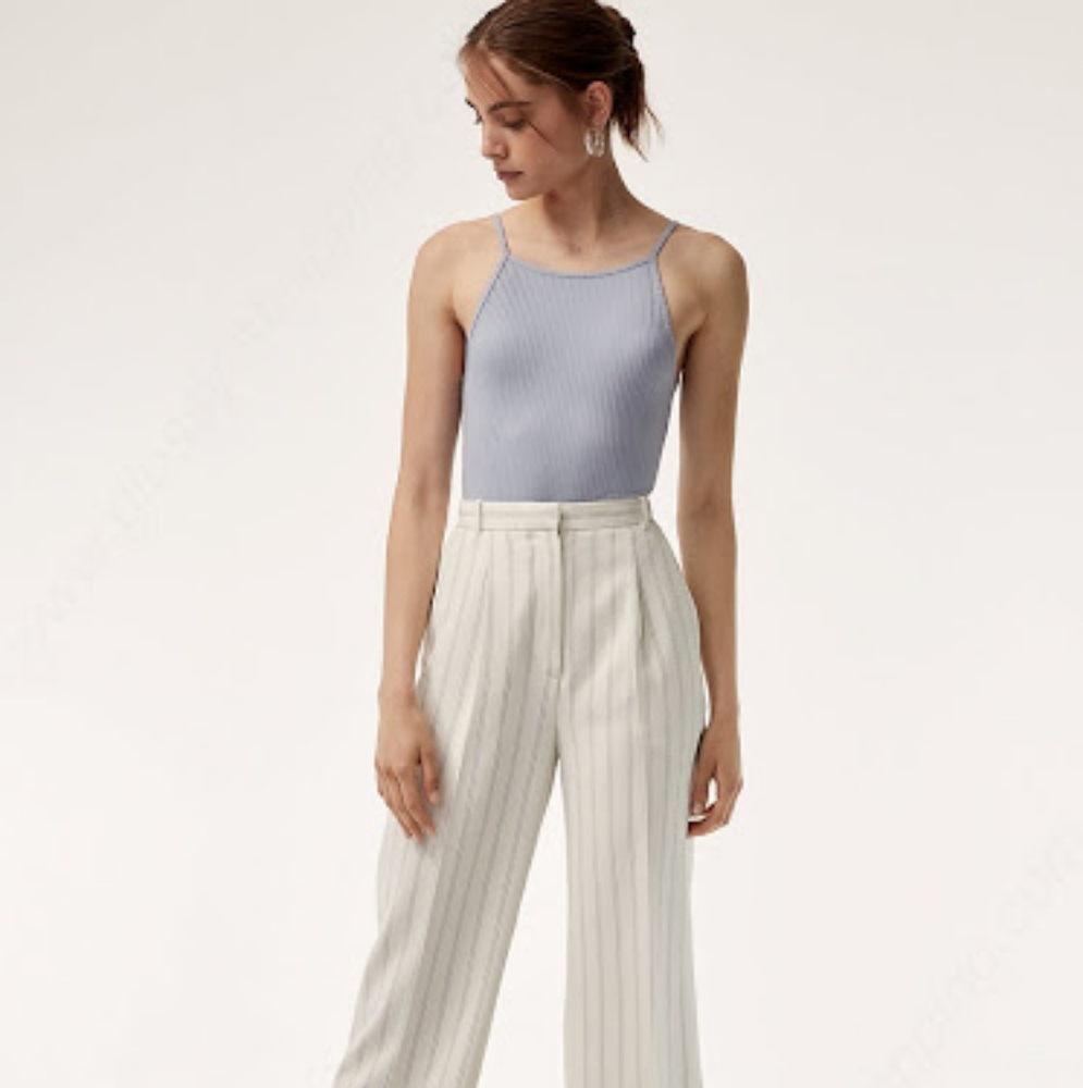 (XS) WILFRED ANNECY BACKLESS BODYSUIT LILAG FOG